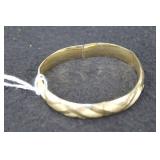 14K YELLOW GOLD BRACELET - SIGNED: E. RINE - 12.8