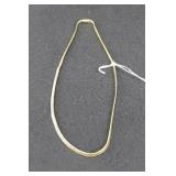 14K YELLOW GOLD 16" CHAIN - 17.9 GRAMS 14K YELLOW GOLD 16" CHAIN - 17.9 GRAMS