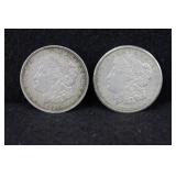 1921-D AND 1921-S MORGAN SILVER DOLLARS 1921-D AND 1921-S MORGAN SILVER DOLLARS