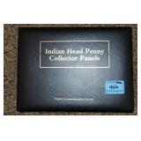 INDIAN HEAD PENNY COLLECTOR PANELS IN BINDER 10 INDIAN HEAD PENNY COLLECTOR PANELS IN BINDER 10