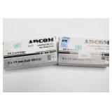 100 ROUNDS OF ADCOM 9X19MM AMMUNITION 100 ROUNDS OF ADCOM 9X19MM AMMUNITION