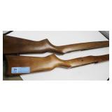 2 RUGER 10/22 WOOD STOCKS