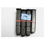 4 SIG SAUER 9MM MAGAZINES 4 SIG SAUER 9MM MAGAZINES