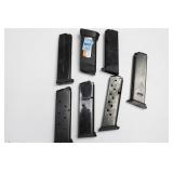 GROUPING: 7 MAGAZINES: GLOCK .45, RUGER 9MM AND GROUPING: 7 MAGAZINES: GLOCK .45, RUGER 9MM AND