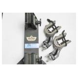 GUN GRIP SHOOTING VISE AND PAIR OF RIFLE HOLDERS GUN GRIP SHOOTING VISE AND PAIR OF RIFLE HOLDERS