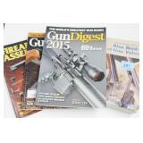 4 FIREARM RELATED BOOKS: BLUE BOOK, GUN DIGEST