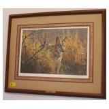 "RED WOLF" BY ROBERT BATEMAN SIGNED 804 OF 950 "RED WOLF" BY ROBERT BATEMAN SIGNED 804 OF 950