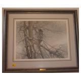 "GHOST OF THE NORTH"BY ROBERT BATEMAN SIGNED 887