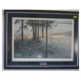 EDGE OF THE NIGHT TIMBER WOLVES BY ROBERT BATEMAN EDGE OF THE NIGHT TIMBER WOLVES BY ROBERT BATEMAN