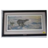 ON THE EDGE- POLAR BEAR BY LEE KROMSCHROEDER ON THE EDGE- POLAR BEAR BY LEE KROMSCHROEDER