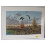 OVER THE TAMARACKS-SANDHILL CRANES BY OWEN J.