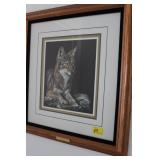 CEDAR CREEK RED WOLF BY AL AGNEW SIGNED 49/500 CEDAR CREEK RED WOLF BY AL AGNEW SIGNED 49/500