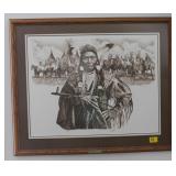 CHIEF JOSEPH BY PAUL CALLE SIGNED 670/950