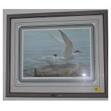 ARTIC TERN PAIR BY ROBERT BATEMAN SIGNED 7/950