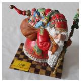 OLDE WORLD SANTA SIGNED 916/950 THE GREENWICH OLDE WORLD SANTA SIGNED 916/950 THE GREENWICH