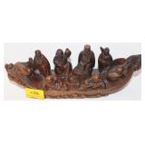 WOODEN ORIENTAL DRAGON BOAT WOODEN ORIENTAL DRAGON BOAT