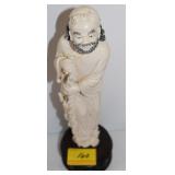 11 3/4" BONE ORIENTAL MALE 11 3/4" BONE ORIENTAL MALE