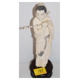11 3/4" BONE ORIENTAL FIGURE 11 3/4" BONE ORIENTAL FIGURE