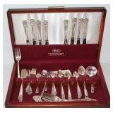 56PC ROGERS ETERNALLY YOURS FLAT WARE SET 56PC ROGERS ETERNALLY YOURS FLAT WARE SET