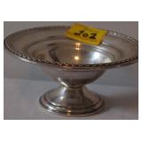 2 2/4"X6" STERLING CANDY DISH