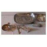 ASSORTED SLIVER PLATED AND METAL ASSORTED SLIVER PLATED AND METAL