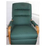 GREEN PLATFORM RECLINER