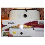RIVAL 18 QUART ROASTER OVEN RIVAL 18 QUART ROASTER OVEN