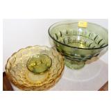 3PC GLASS SERVING BOWLS