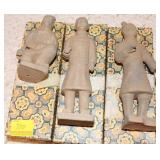 3PC CHINESE STAND STONE SOLIDERS 3PC CHINESE STAND STONE SOLIDERS