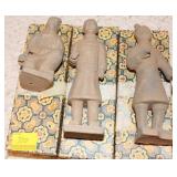 3PC CHINESE STAND STONE SOLIDERS