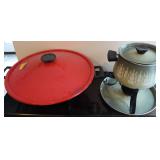 WOK AND FONDUE POT WOK AND FONDUE POT