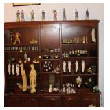 CHERRY 82"X16"X84" CURIO CABINET CHERRY 82"X16"X84" CURIO CABINET