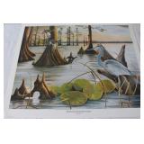 DAYBREAK ON REELFOOT LAKE BY PHIL LAVELY SIGNED DAYBREAK ON REELFOOT LAKE BY PHIL LAVELY SIGNED