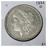 1882 O MORGAN DOLLAR  XF