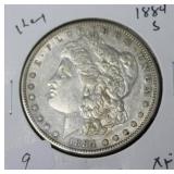 1884 S MORGAN DOLLAR  XF KEY DATE