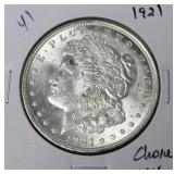 1921 MORGAN DOLLAR CHOICE BU 1921 MORGAN DOLLAR CHOICE BU