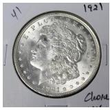 1921 MORGAN DOLLAR CHOICE BU