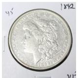 1892 MORGAN DOLLAR  VF