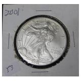 2001 SILVER EAGLE GEM 2001 SILVER EAGLE GEM
