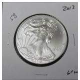 2013 SILVER EAGLE GEM 2013 SILVER EAGLE GEM
