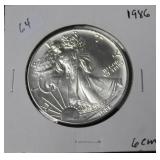 1986 SILVER EAGLE GEM 1986 SILVER EAGLE GEM