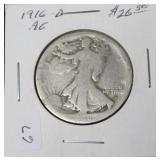1916 D WALKER KEY DATE 1916 D WALKER KEY DATE