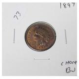 1897 INDIAN HEAD CENT CHOICE BU 1897 INDIAN HEAD CENT CHOICE BU
