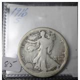 1916 S WALKER RARE DATE G 1916 S WALKER RARE DATE G