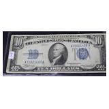 1934 10 DOLLAR SILVER CERTIFICATE 1934 10 DOLLAR SILVER CERTIFICATE