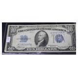 1934 10 DOLLAR SILVER CERTIFICATE