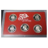 2006 SILVER PROOF QUARTER  SET