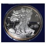 8 TROY OZ .999 SILVER EAGLE PROOF