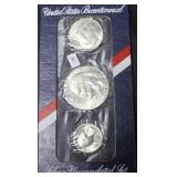 SILVER BICENTENNIAL MINT SET SILVER BICENTENNIAL MINT SET