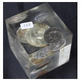 1962 MINt SET PAPER WEIGHT 1962 MINt SET PAPER WEIGHT